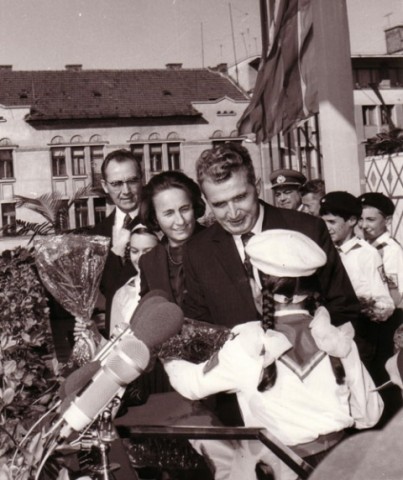 1974_Ceausescu in vizita la Cluj