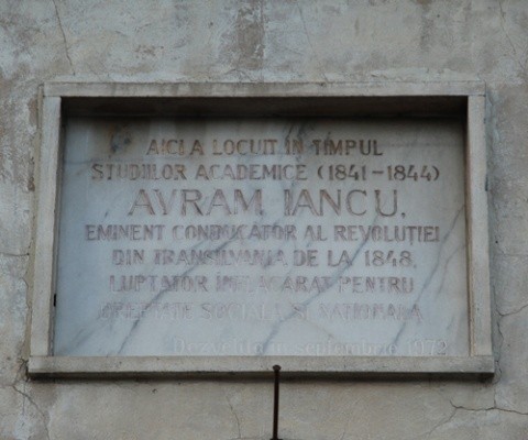 placa-memoriala-avram-iancu-cluj2