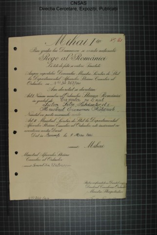 p.016-dosar-Petre-Ţuţea.diploma-Steaua-României-în-grad-de-cavaler.9.mai_.1941.regele-Mihai-mareşalul-Antonescu