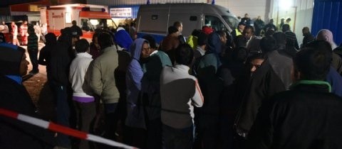 Bătăi într-o tabără de refugiați din Germania.Răniţi şi cuţite