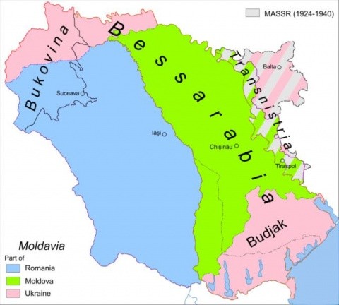 Regiunile Moldovei de-a lungul istoriei