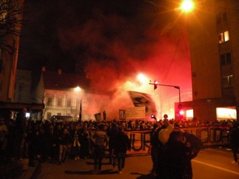 u cluj miting