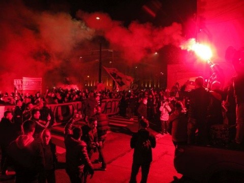 u cluj miting1