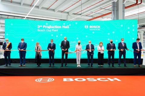 Compania Bosch a inaugurat cea de-a treia hală de producţie din cadrul fabricii