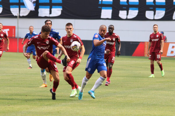 CFR Cluj a fost învinsă de FC U Craiova cu scorul de 3-1