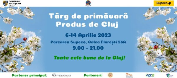 Târgul de primăvară marca „Produs de Cluj” ajunge în Mănăștur. E dedicat Paștelui