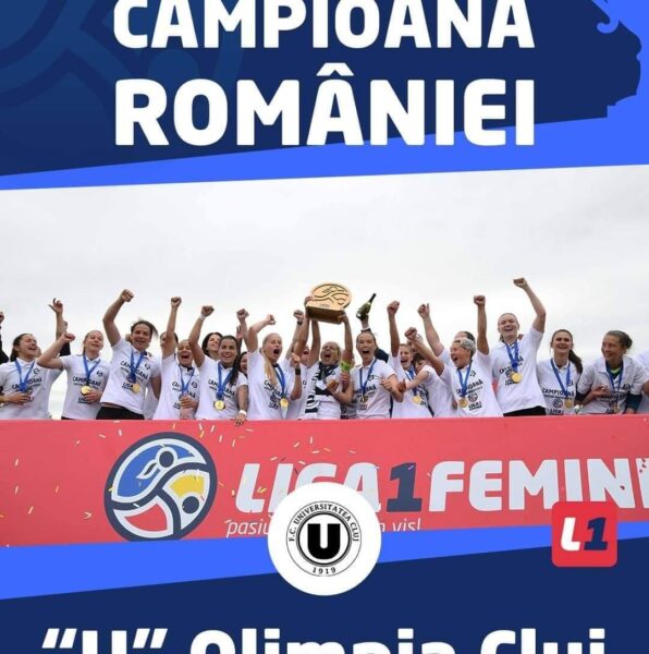 Primarul Boc a felicitat echipa de fotbal Olimpia Cluj, Campioana României la fotbal feminin