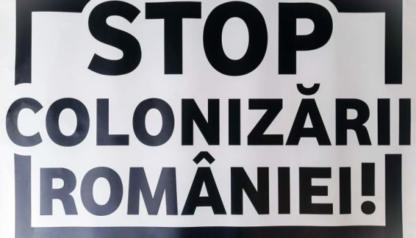 Protest împotriva imigratiei și a înlocuirii forței de muncă românești cu populații străine!