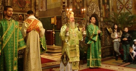 Praznicul Floriilor la Catedrala Mitropolitană din Cluj