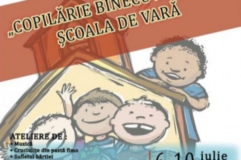 Școala de vară pentru copiii clujeni „Copilărie Binecuvântată”, la a III-a ediție