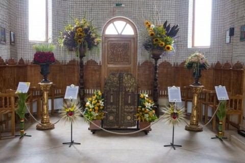 Expoziție florală, în parohia ortodoxă clujeană „Adormirea Maicii Domnului”