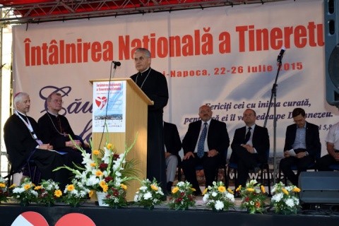 A început întâlnirea naţională a Tineretului Catolic din România la Cluj-Napoca. Vezi mesajul Papei Francisc