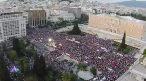 Grecii sfidează Europa: Guvernul organizează un mega-concert în Atena pentru cei care voteaza „NU” la referendum