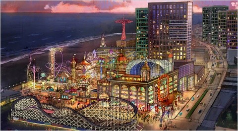 Coney Island: Blue Moon