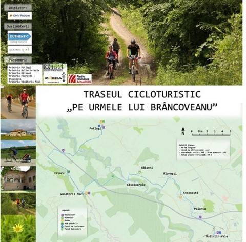 100 de cicloturiști pe urmele lui Brâncoveanu