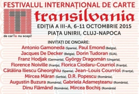 Trei lansări de carte ale Editurii Renașterea, la Festivalul Internațional de Carte Transilvania 2015
