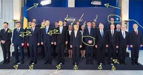 Topul celor zece greșeli din prima fotografie de grup cu Guvernul Ciolos
