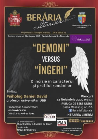 “Demoni” versus „Îngeri” la Berăria Culturală