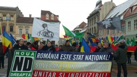 Partidul Noua Dreaptă: atac la mitingul separatiștilor maghiari de la Miercurea Ciuc. Tudor Ionescu cheamă toți românii de 1 Decembrie la Sfântu Gheorghe