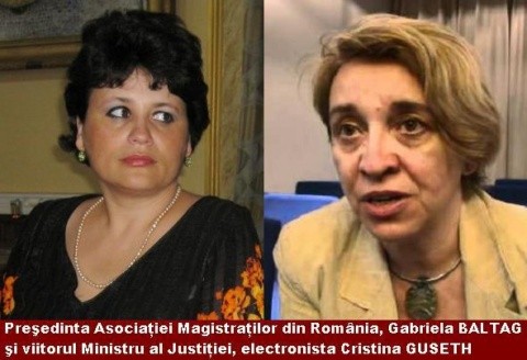 Gabriela Baltag, preşedinta Asociaţiei Magistraţilor:”Specialistul de la Justiţie nu are nici măcar studii juridice? Foarte trist, foarte!”