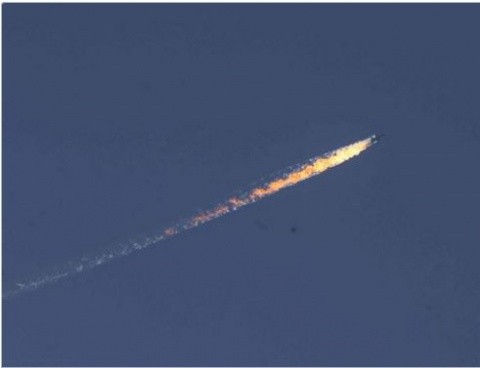 Incident grav: Bombardier rusesc doborât de Turcia la granița cu Siria!