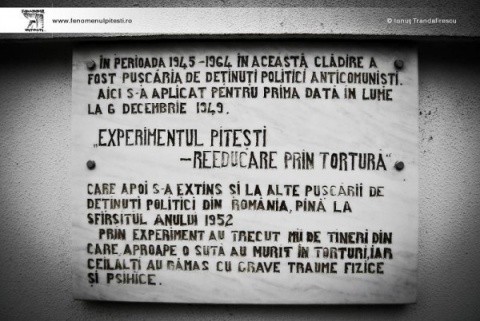 6 decembrie 1949, Experimentul Pitești, România