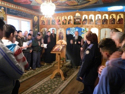 Vizita Mitropolitului Andrei la Penitenciarul Bistrița a adus mângâiere sufletească