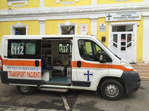 Serviciul de ambulanță „Filantropia Ortodoxă”, inaugurat la Bistrița