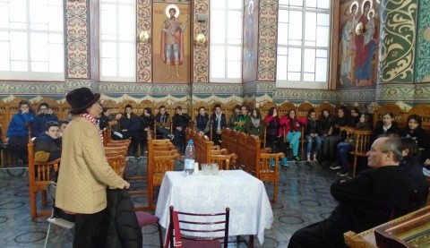 Elevii clujeni, inițiați în arta icoanei ortodoxe