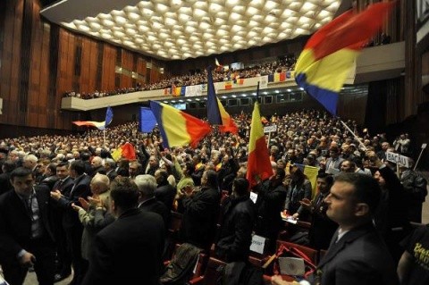 S-a constituit Sfatul Țării 2 la Chișinău: A fost votată Foaia de parcurs pentru Unirea Rep. Moldova cu România până în 2018