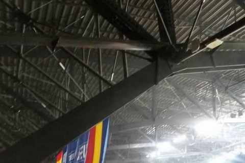 Incendiu pe stadionul Cluj Arena în timpul meciului de fotbal România – Spania