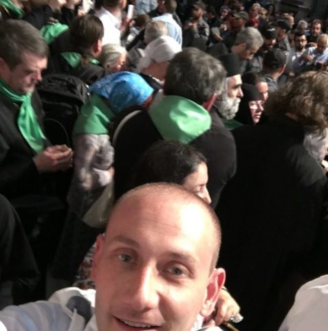 Mihai Seplecan, primul clujean care a luat Lumina sfântă la Ierusalim