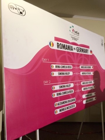 Programul meciurilor la întâlnirea România-Germania din Fed CUP