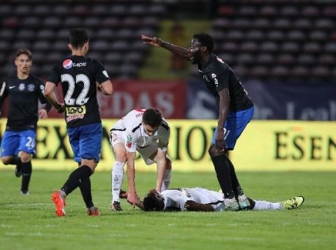 Finala Cupei României dintre Dinamo și CFR Cluj, amânată de FRF după decesul lui Ekeng