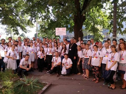 ÎPS Andrei s-a întâlnit la București cu tinerii din delegația Arhiepiscopiei Clujului participanți la #ITO2016