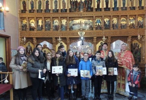Tinerii olimpici sărbătoriți la Biserica „Nașterea Domnului” din Cluj