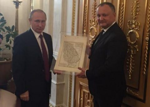 Reacția MAE slabă la afirmațiile lui Dodon de dezmembrare a României si privind harta „Moldovei Mari”