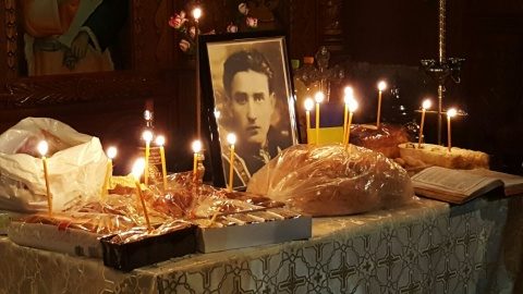 Mărturisitorul Valeriu Gafencu, pomenit la Biserica „Sfântul Ilie” din Cluj-Napoca