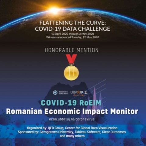 Proiectul de cercetare „COVID-19 RoEIM” dezvoltat de UBB premiat internațional