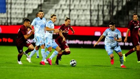 CFR Cluj a fost eliminata din Champions League de croatii de la Dinamo Zagreb