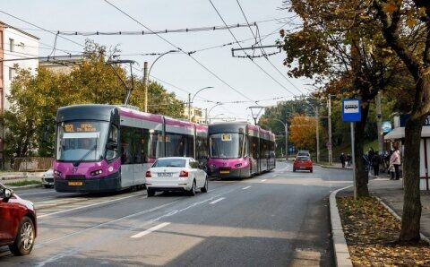 De astăzi au intrat în circulație primele patru tramvaie noi, model Astra Imperio la Cluj-Napoca