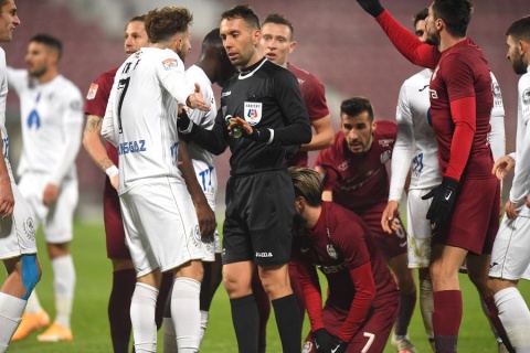 CFR Cluj a învins-o pe Gaz Metan Mediaş cu scorul de 1-0 în deplasare