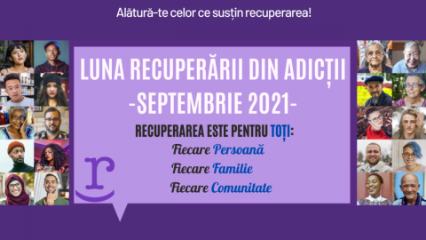 Luna recuperarii din adicții 2021. Programul evenimentelor la Cluj-Napoca