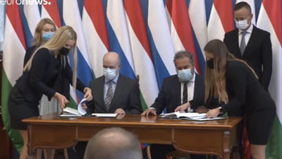 Ungaria a semnat un contract pe 15 ani cu rușii de la Gazprom. Ministru: „Ne va asigura securitatea energetică pe termen lung”