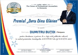 Premiile „Doru Dinu Glăvan”, la Gala Festivalului – Concurs de creaţie literară „BOGDANIA”