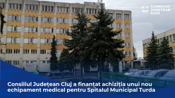 Noi echipamente medicale în dotarea Spitalului Municipal Turda, finanțate de Consiliul Județean Cluj