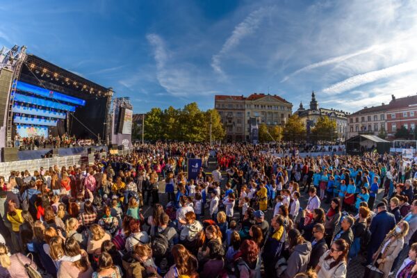 100.000 de oameni s-au bucurat de cea de-a 3-a seară de Zilele Clujului. Distracție totală
