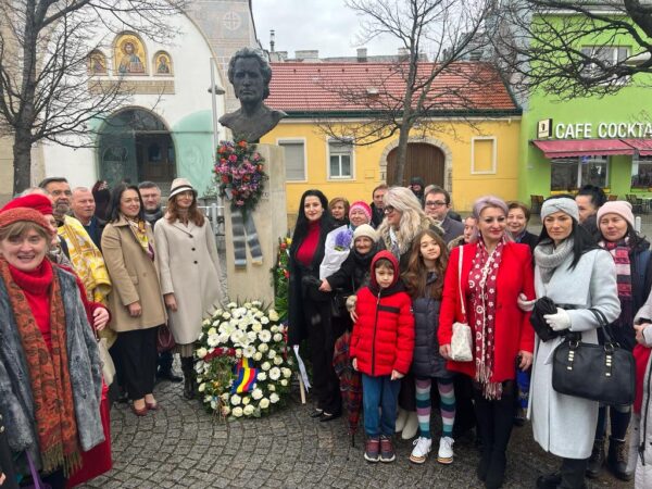 Mihai Eminescu omagiat la Viena de Ziua Culturii Naționale. Români și austrieci alături de Poetul Național