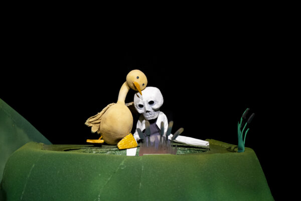 Premieră la teatrul Magic Puppet Cluj-Napoca: „Rața, moartea și laleaua”, spectacol pentru copii, care tratează un subiect sensibil