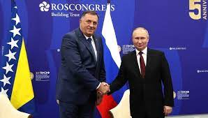 Putin decorat de Republica Srpska (Bosnia) cu  Ordinul „Pentru preocupare patriotică și dragoste specială pentru Republica Srpska”